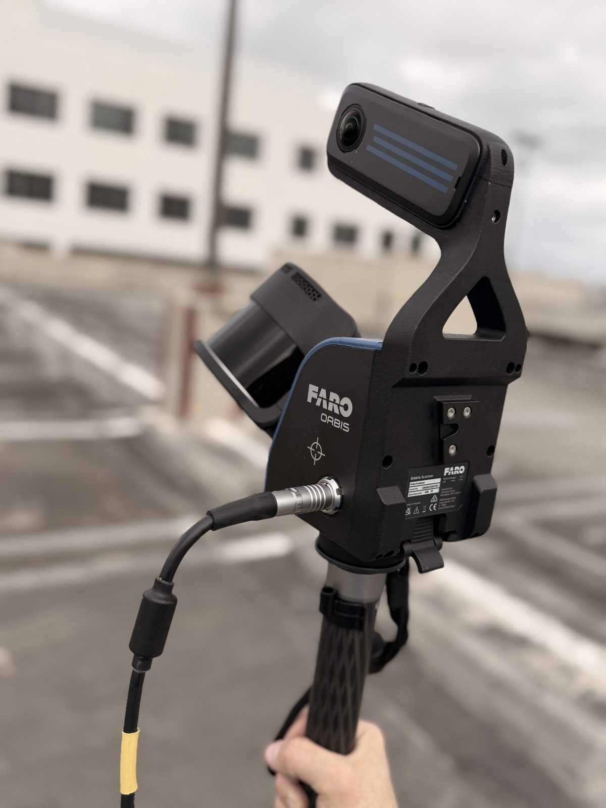 Handheld mobile SLAM scanner