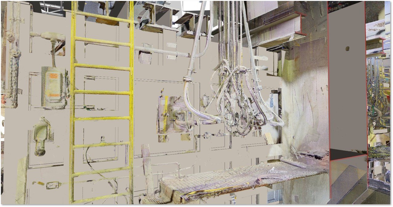 Photoreal Spatial Twin of an industrial facility
